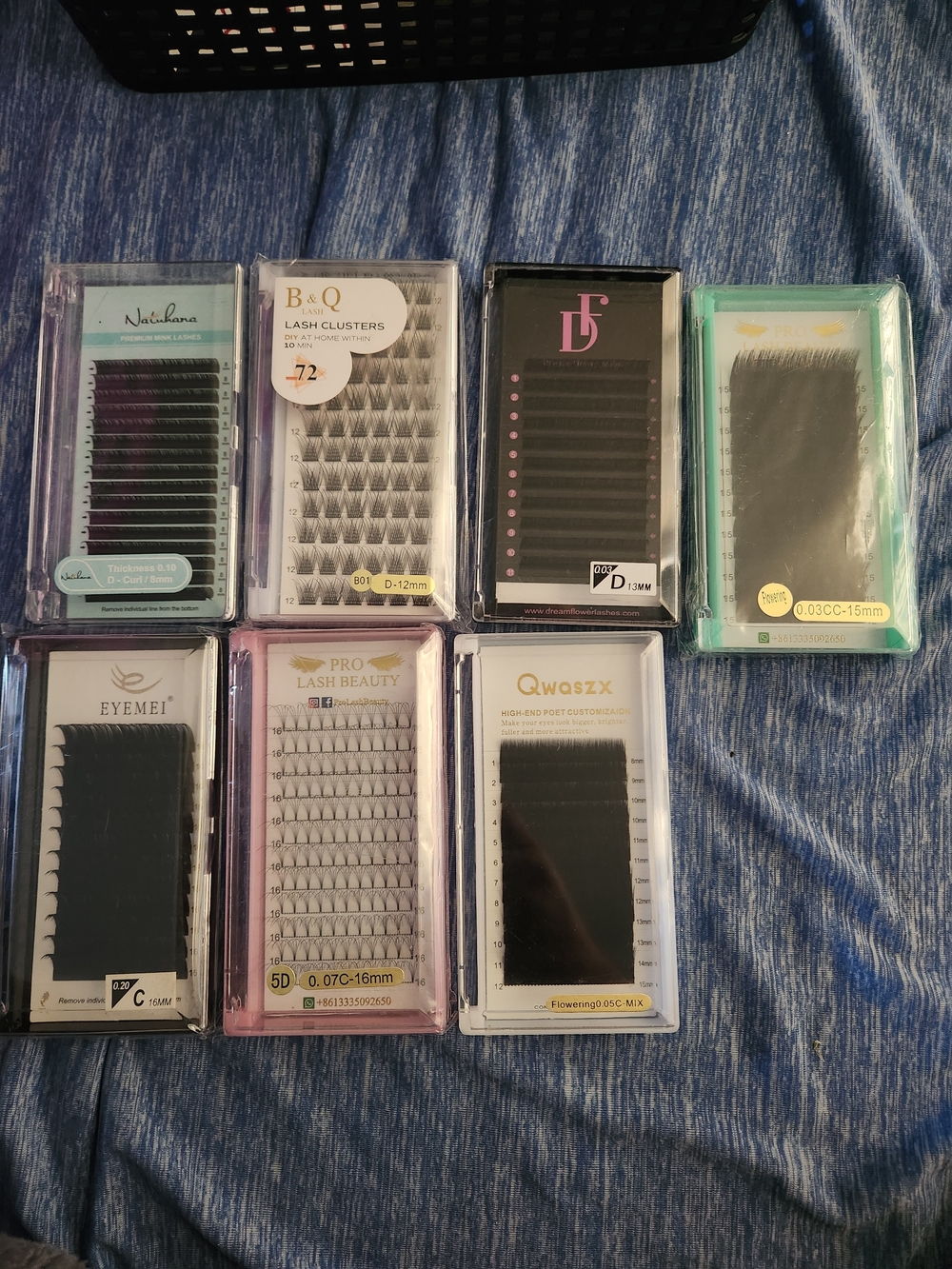 Cluster lash bundle 8mm, 9mm, 10mm, 11mm, 12mm, 13mm, 14mm 15mm, 16mm